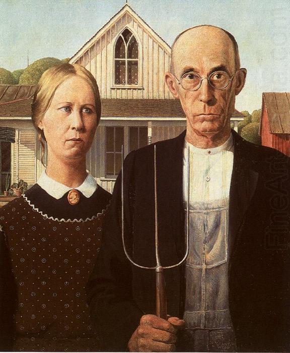 American Gothic, Grant Wood